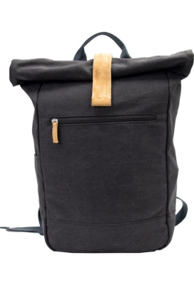 Draagtas Casual Backpack Zwart 26x14x56cm Canvas & RPET 10stuks