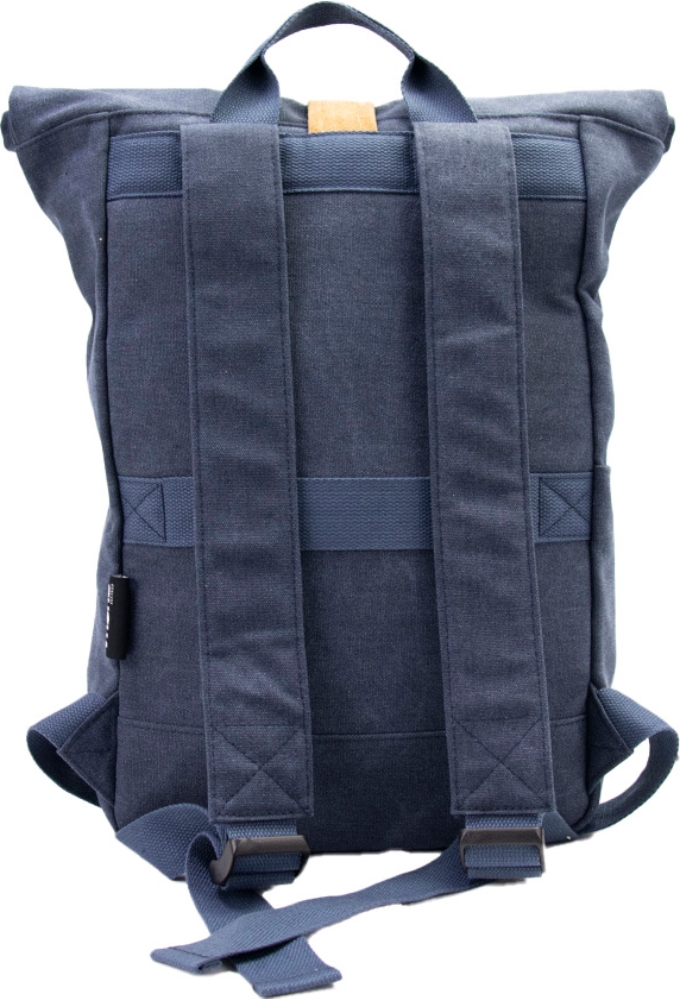 Draagtas Casual Backpack Navy 26x14x56cm Canvas & RPET 10stuks