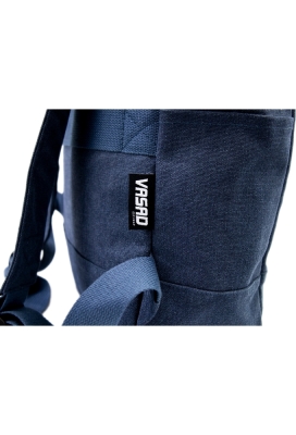 Draagtas Casual Backpack Navy 26x14x56cm Canvas & RPET 10stuks