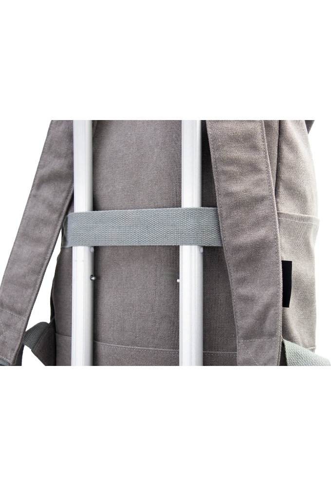 Draagtas Casual Backpack Grijs 26x14x56cm Canvas & RPET 10stuks