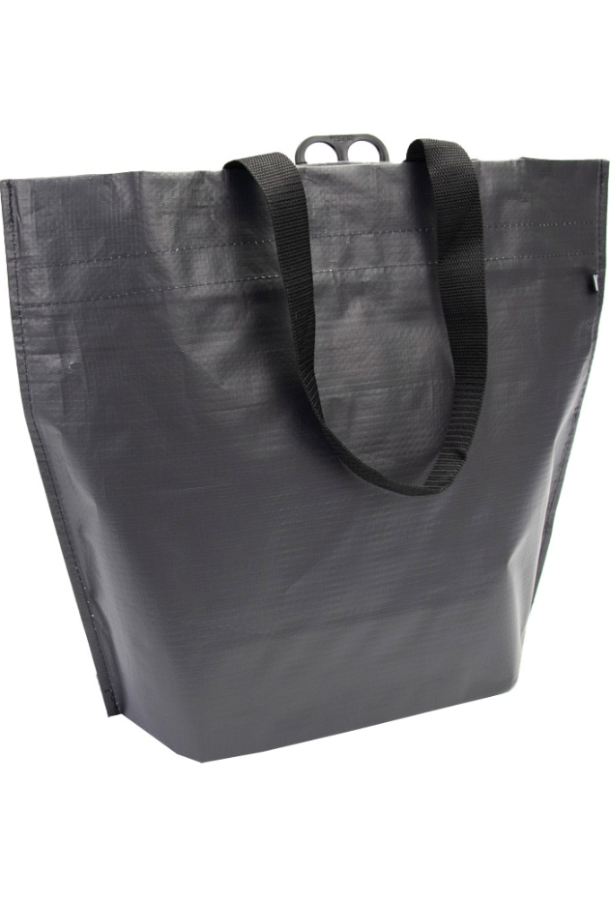 Draagtas Re-Cycle Shopper Zwart neutraal 45x16.5x38.5cm 10stuks