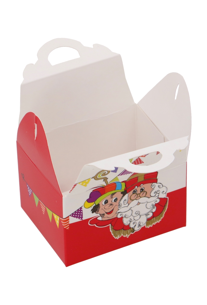 Chocolade Pepernoten Doosjes Sint & Slingers 125gr 7.6x6x4.8cm 24stuks