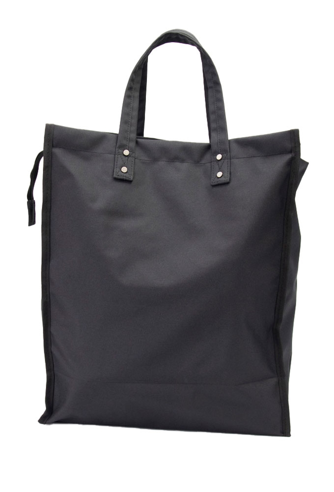 Draagtas Shopper Zwart 36x18x42cm RPET 10stuks