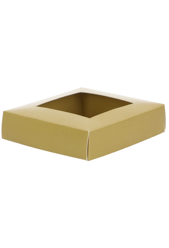 Vensterdoosje Goud 8x7.5x2cm 30 stuks OP IS OP