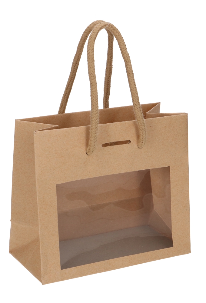 Kadotasjes Lenno LUXE Koord Venster Lintgleuf 16x8x14cm 10stuks