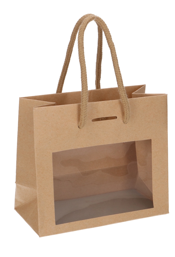 Kadotasjes Lenno LUXE Koord Venster Lintgleuf 16x8x14cm 10stuks