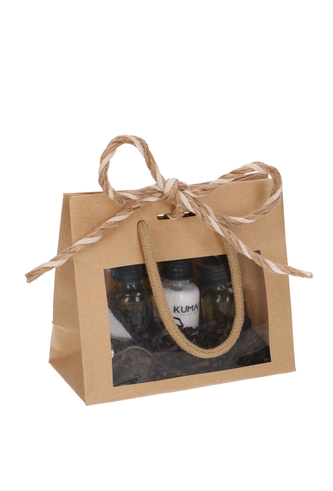 Kadotasjes Lenno LUXE Koord Venster Lintgleuf 16x8x14cm 10stuks