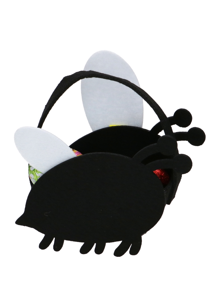 Kadotasje Bee Happy Hengsels 11x7x9cm 1 stuks