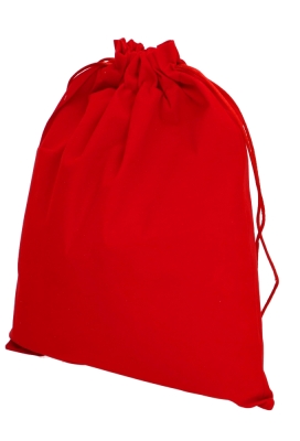 Luxe Stoffen Kerstzakjes Rood Merry Christmas 25x32cm 7stuks Luxe Stoffen Kerstzakjes Rood Merry Christmas 25x32cm 7stuks