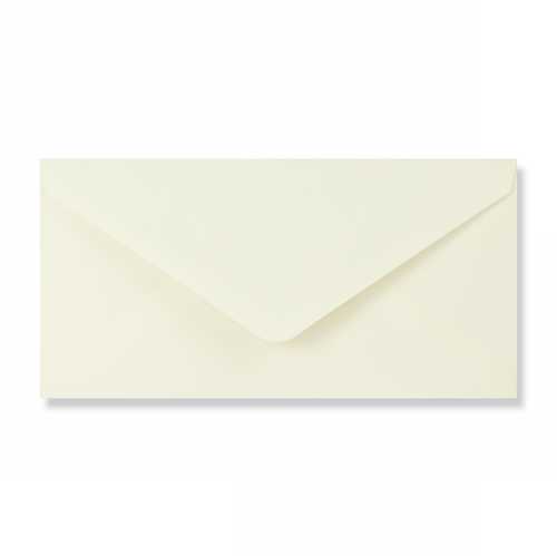 Luxe Enveloppen Dinant Creme & Blauw 11x22cm 100stuks