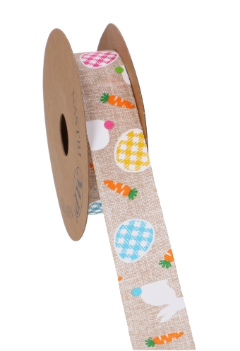 AKTIE Kadolint Pasen Easter Bunny Naturel 40mm x 15meter