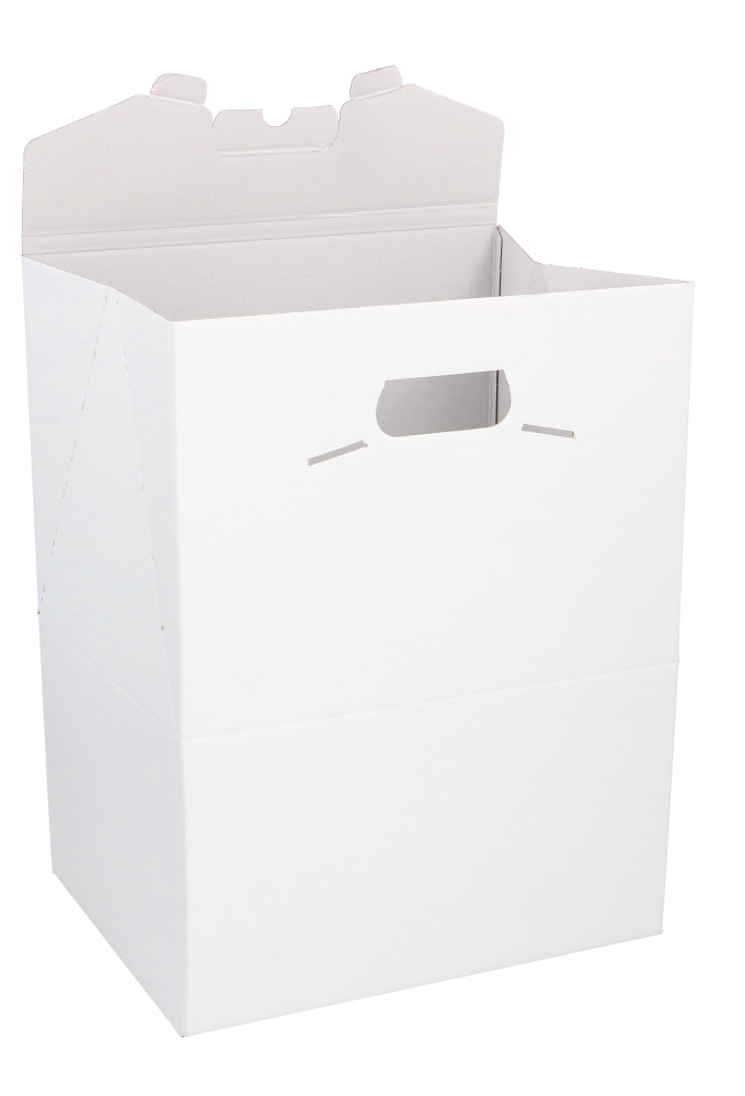 Geschenkdoos Draagbox White 33x25x39cm 30stuks