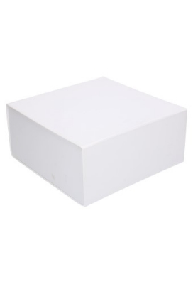 Luxe Magneetdozen New York FSC® Wit Mat 22x22x10cm 1200gr Los Model