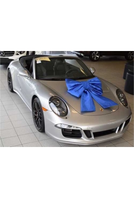 Megastrik Dubbel Blauw Lucca 77x50+40cm & Zuignap lint 25cm