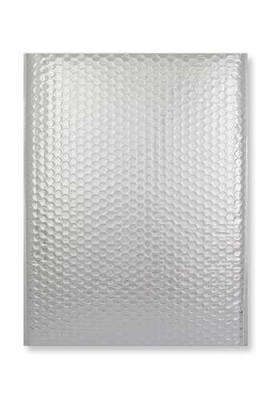 Luchtkussenenvelop Wenen Metallic Zilver 39x50cm 45stuks