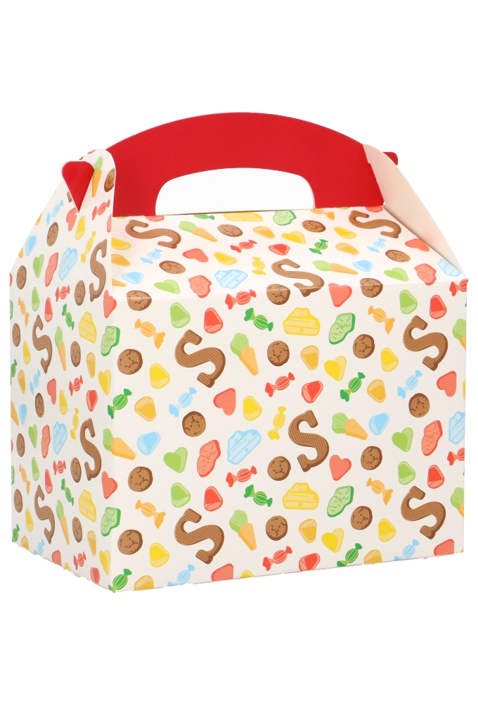 Draagdoos Sinterklaas Snoepgoed 17.3x11.4x12.3cm 25stuks