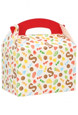 Draagdoos Lunchbox Sint Snoepgoed 17.3x11.4x12.3cm 25stuks