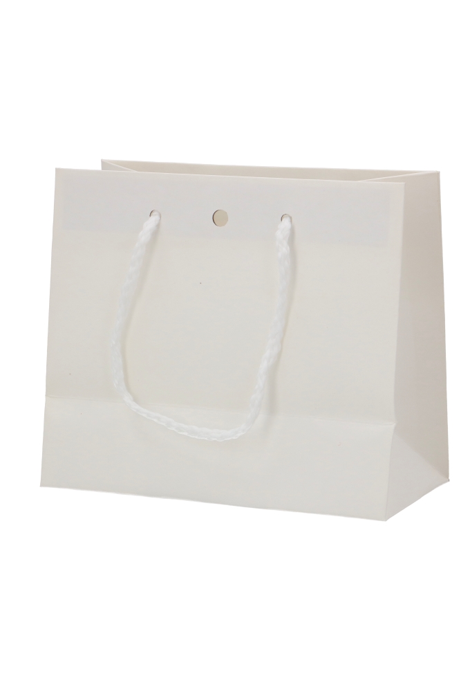 Kadotasjes Lenno Wit Koord Venster Lintgleuf 16x8x14cm 12stuks