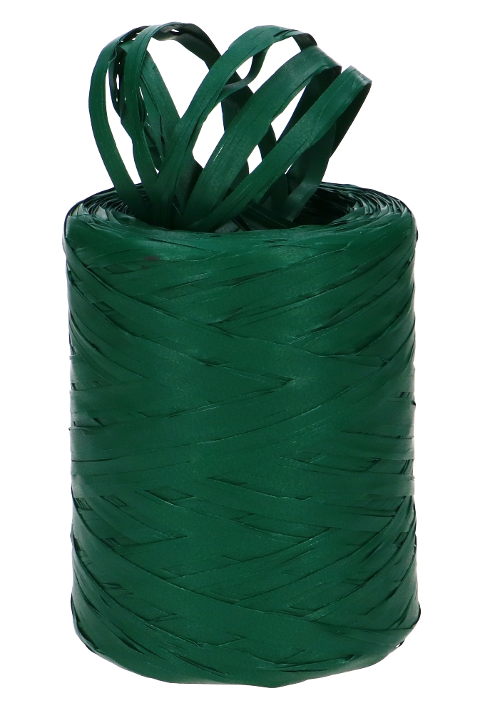 Raffia Linten Trend Donker Groen 5mm x 200 meter