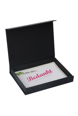 Luxe Magneetdozen New York FSC® Zwart Mat 15.5x11x2cm A6 25stuks