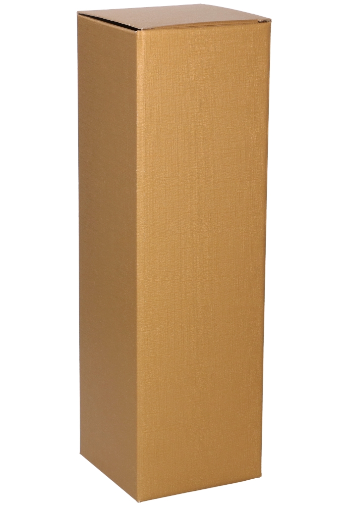 Luxe Wijndozen Vigo Goud Magnum 11.5x11.5x43cm 1fles 1.5liter 20stuks