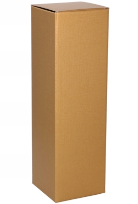 Luxe Wijndozen Vigo Goud Magnum 11.5x11.5x43cm 1fles 1.5liter 20stuks