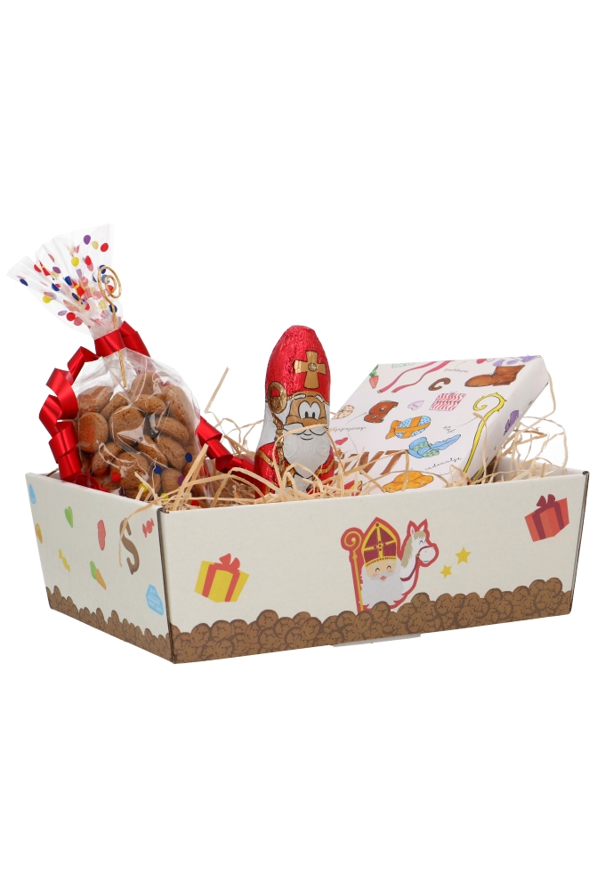 Geschenkdozen Korf Sint 23x17x8cm 10stuks