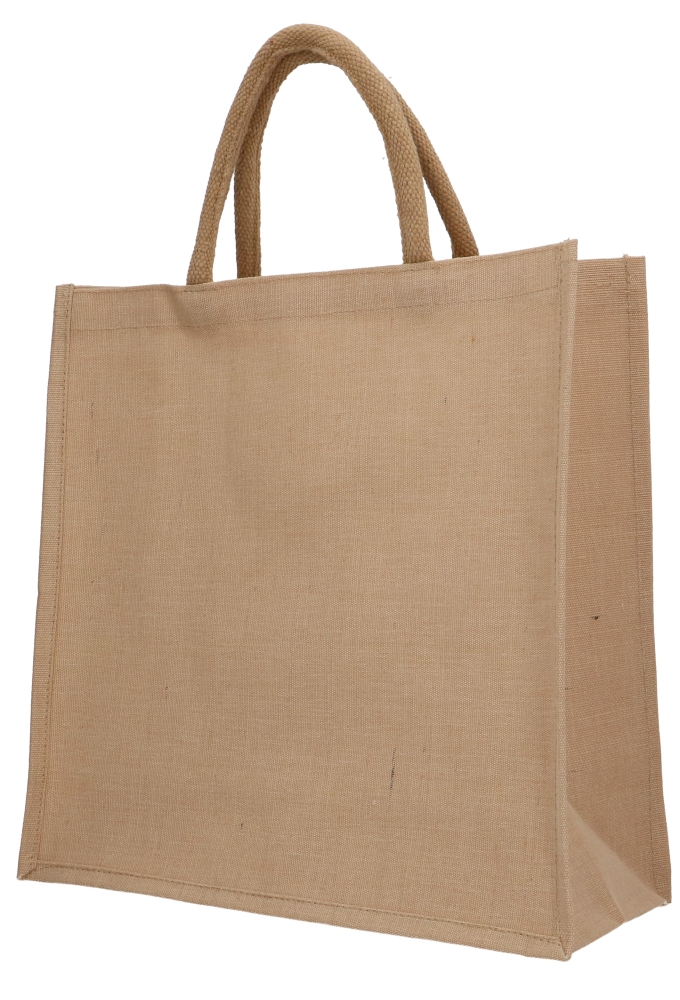 Kersttas Merry Christmas Rendier Katoen 37x37x15cm 10stuks