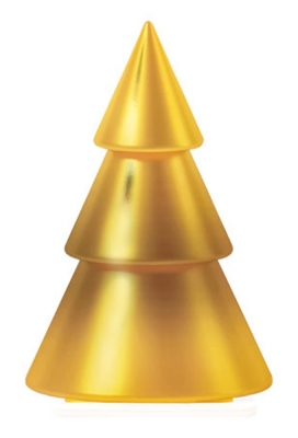 Decoratie Grote Etalage Staande Gouden Kerstboom 74 x 108cm 1stuks