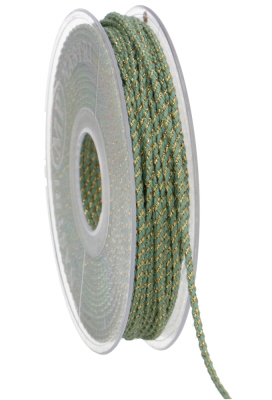 Kadolint Touw Sage Groen & Goud 2mm x 30meter