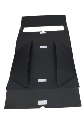 Wijn Magneetdozen New York FSC® Zwart Mat & Venster 33x22x10cm 25stuks