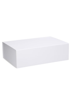 Wijn Magneetdozen New York FSC® Wit Mat 33x22x10cm Inlay voor 2fl 25st