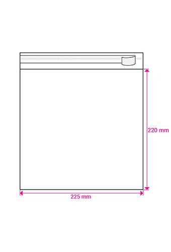 Cellofaan Zakjes Transparant Met Plakstrip 220x225mm 250stuks