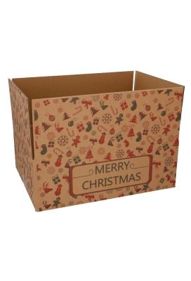 Kerstpakketdozen Merry Christmas 39x29x13cm 15stuks