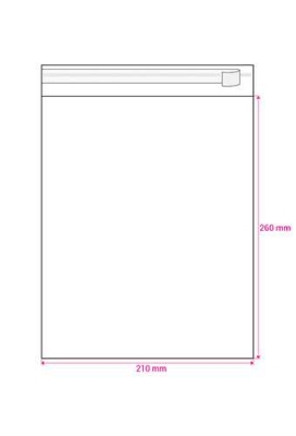 Cellofaan Zakjes Transparant Met Plakstrip 260x210mm 250stuks