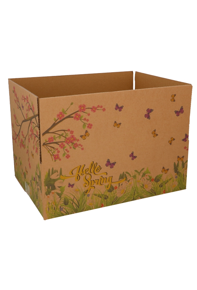 Geschenkdozen Hello Spring 39x29x13cm 15stuks