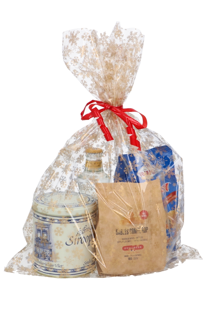 Cellofaan Zakjes Snow Gold 35x50cm 50stuks