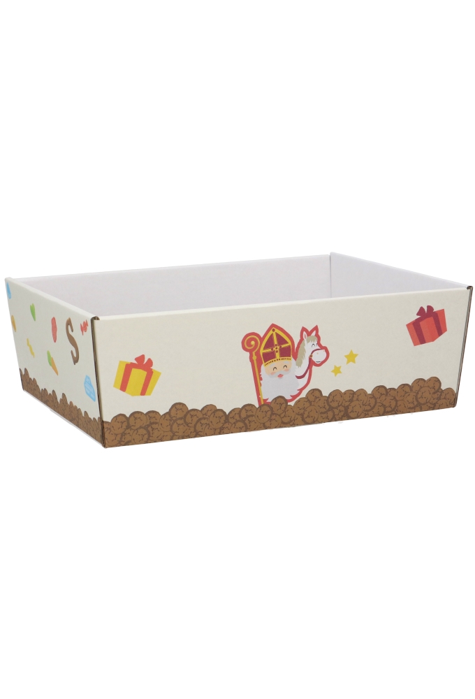 Geschenkdozen Korf Sint 23x17x8cm 10stuks