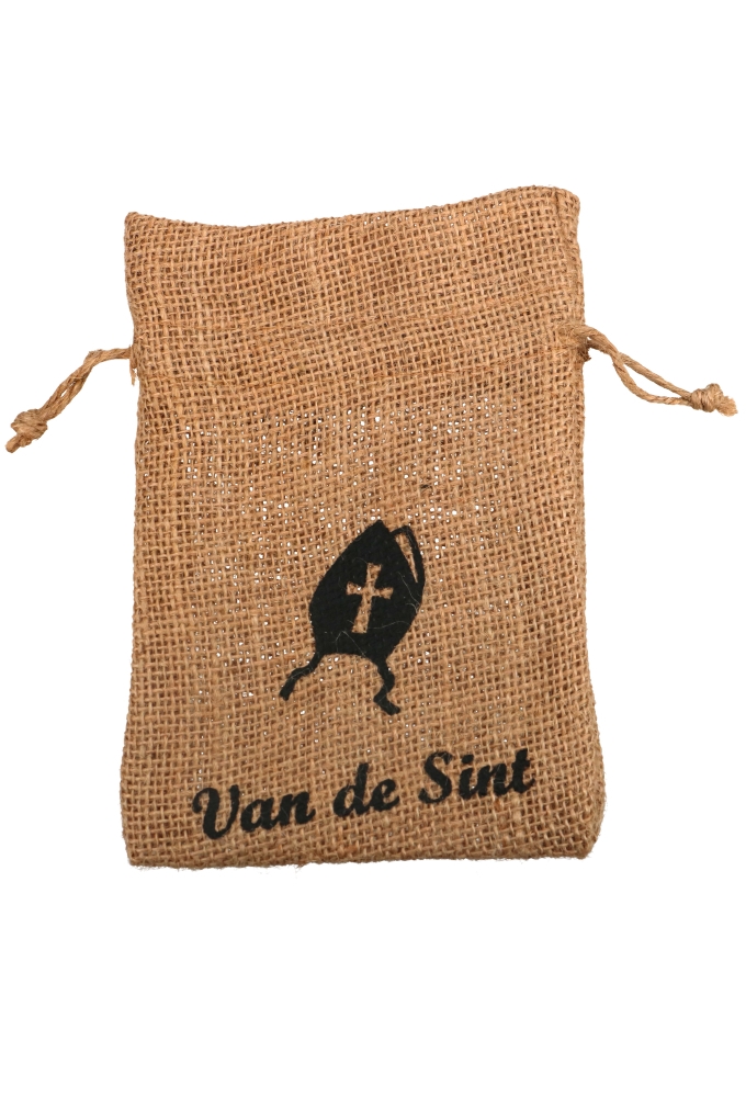 Sint Jutezak Van de Sint Met Koord 12x17cm 10stuks