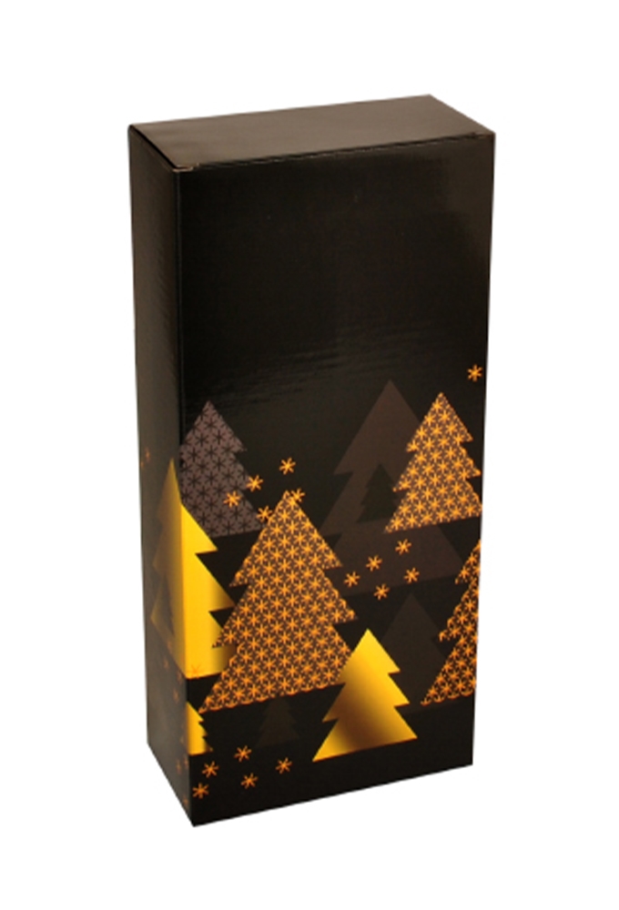 Wijnverpakking 2-fles Golden Trees 16.4x8x36.5cm FSC® 50stuks