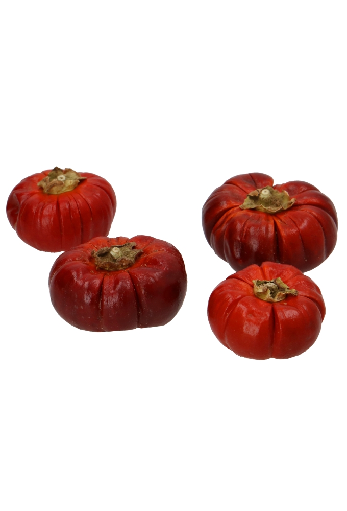 Decoratie Strooi Gedroogde Mini Pumpkins 4.5cm ca 45stuks