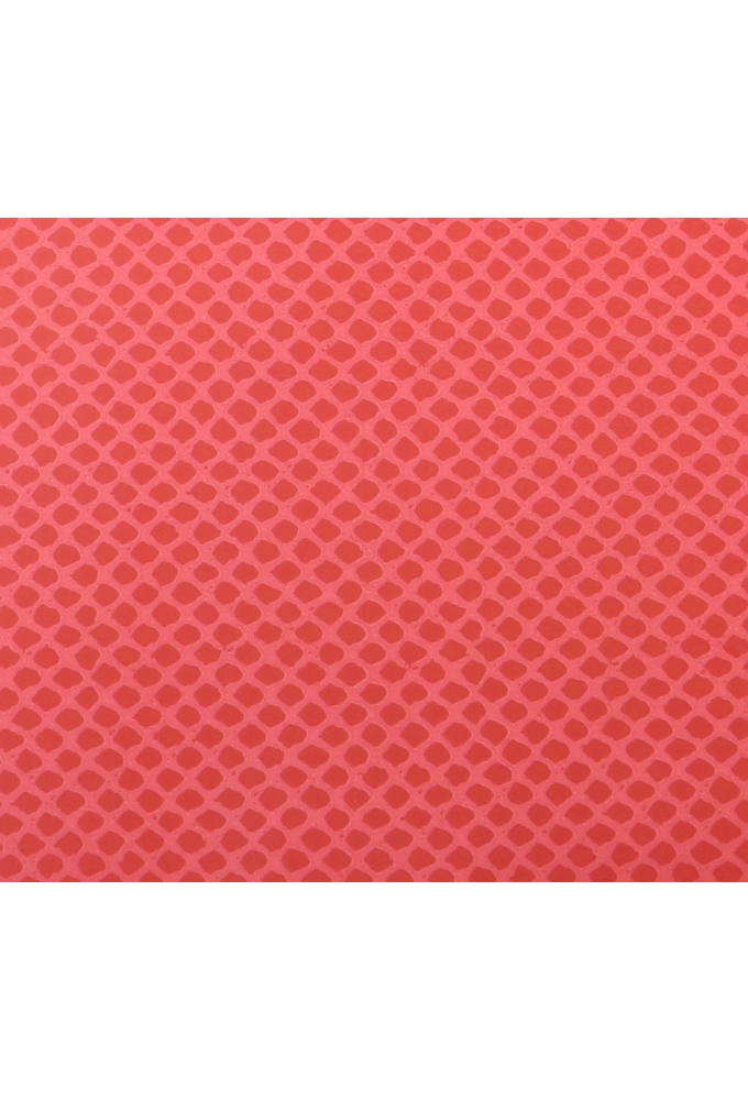 2 HALEN & 1 BETALEN Cadeaufolie Red Frosted Mat Ruit 70cm x 50meter