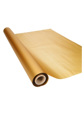 2 HALEN & 1 BETALEN Cadeaufolie Gold Frosted Mat Ruit 70cm x 50meter