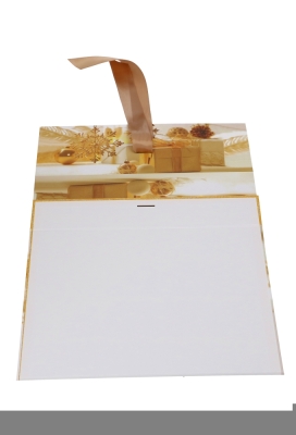 AKTIE Kerst Magneetdozen Golden Christmas Box & Lint 33x25x12cm 1stuk AKTIE Kerst Magneetdozen Golden Christmas Box & Lint 33x25x12cm 1stuk