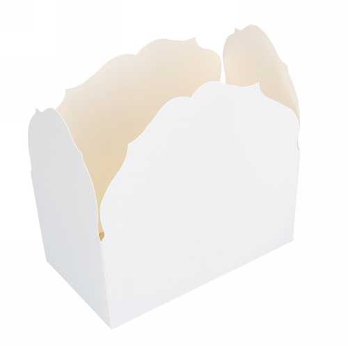 Bonbondoosjes Wit Golf 500 gram 13.5x8.5x7.5cm 25stuks