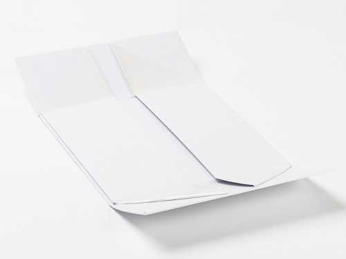 Luxueuze Geschenkdekseldoos Diamond Wit Mat 26x25.5x11.5cm 12stuks