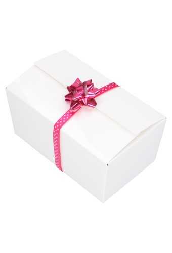 Bonbondoosjes Wit Bella 1000 gram 17.8x9.7x7.5cm 25stuks OP IS OP