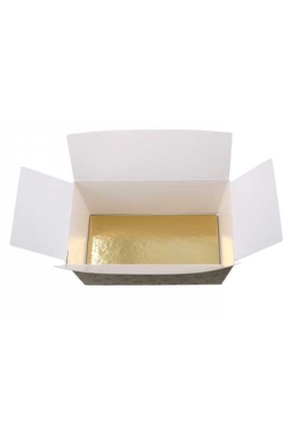 Bonbondoosjes Wit Bella 1000 gram 17.8x9.7x7.5cm 25stuks OP IS OP