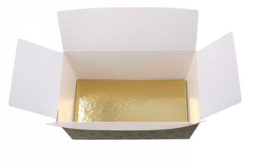 Bonbondoosjes Wit Bella 1000 gram 17.8x9.7x7.5cm 25stuks OP IS OP