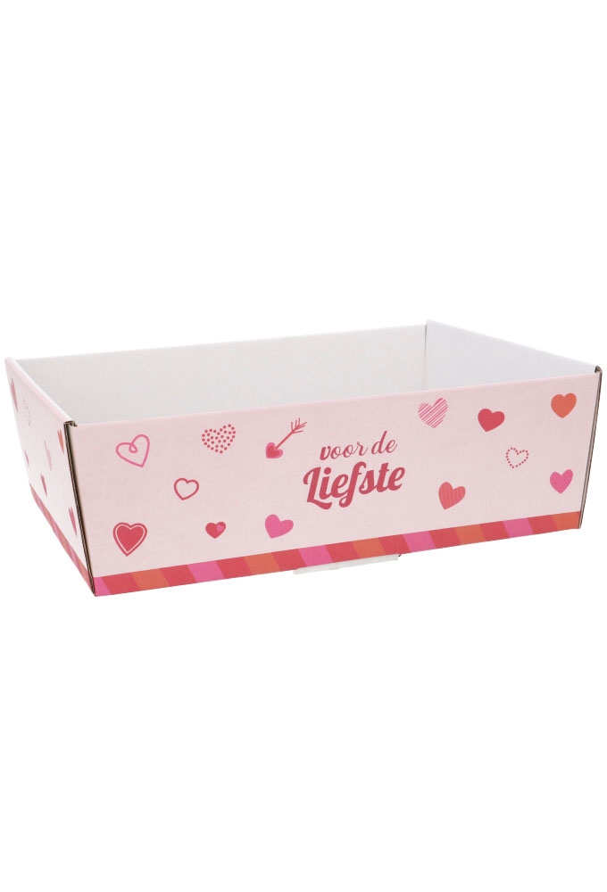 Geschenkdozen Korf Liefde 23x17x8cm 10stuks